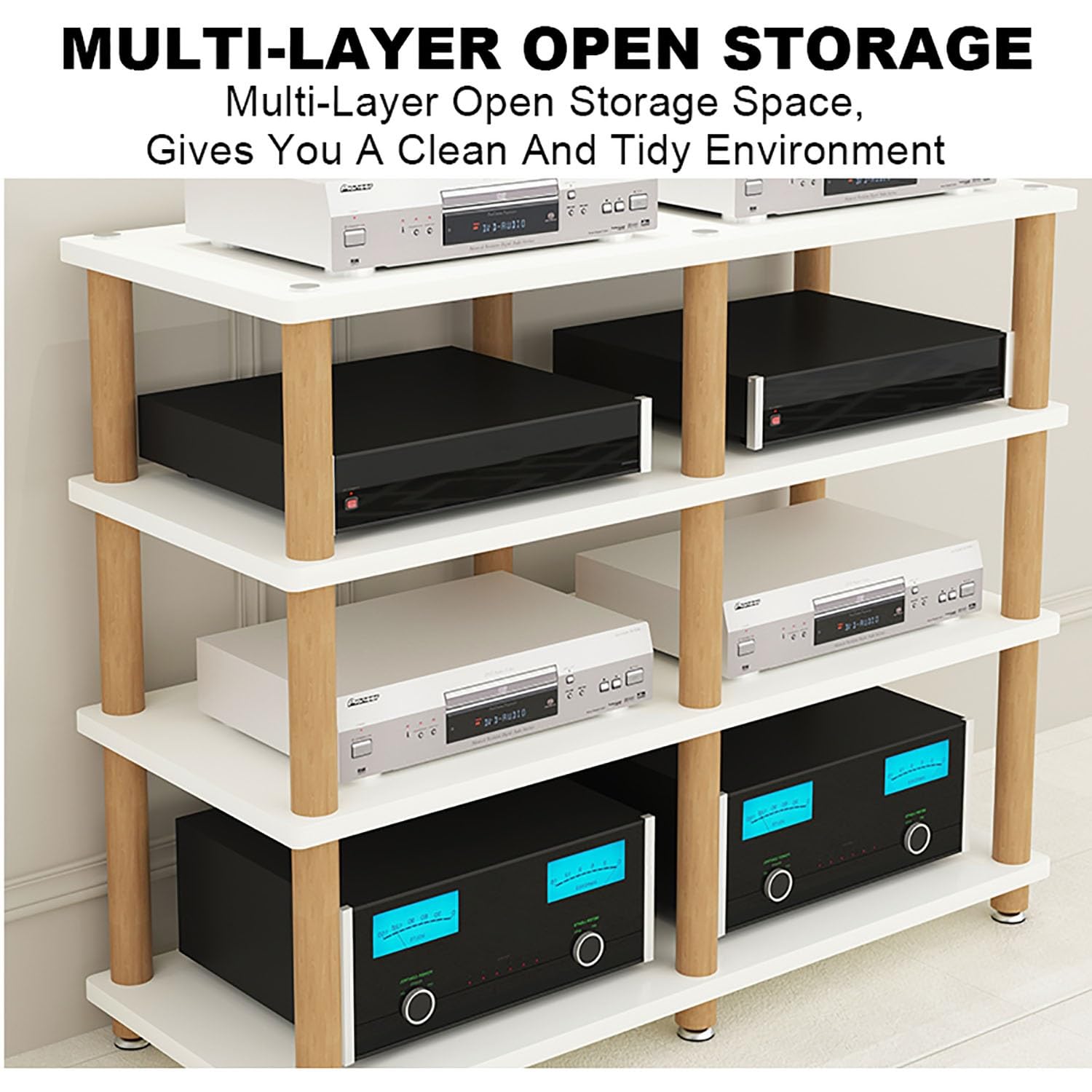 美品　K&M 42020 オープンラック スタジオラック Yahoo!オークション - 引取り限定 K&M 42020オープンラック